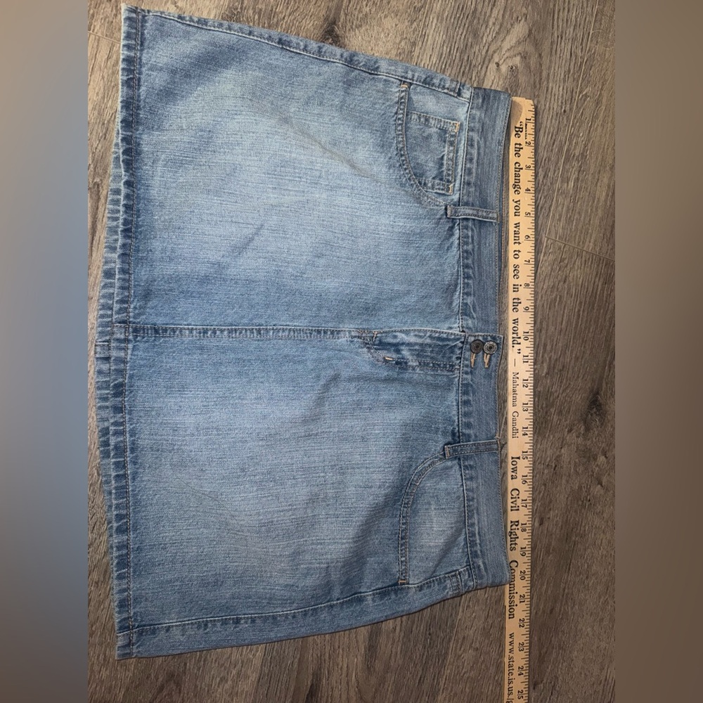 Old Navy Vintage Y2K Blue denim mini skirt